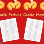 Free Printable Fortune Cookie Messages And Sayings   Cassie Smallwood Throughout Free Printable Fortune Cookie Template