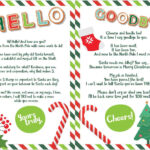 Free Printable Hello And Goodbye Elf Letters | Skip To My Lou Regarding Free Printable Elf On The Shelf Letter Template