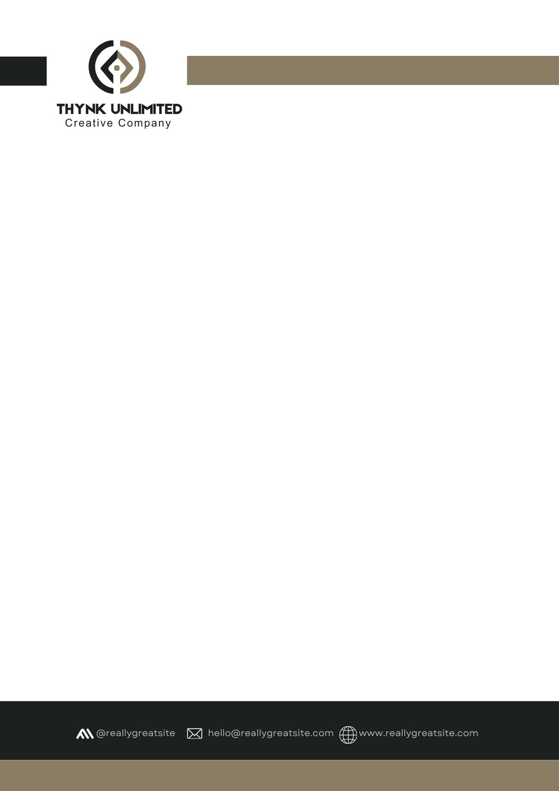 Free Printable Letterhead Templates You Can Customize | Canva regarding Free Printable Business Letterhead Template