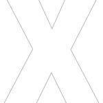 Free Printable Letters Template: Uppercase Alphabet In Free Printable 6 Inch Letter Template