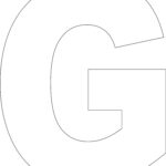 Free Printable Letters Template: Uppercase Alphabet With Free Printable 6 Inch Letter Template