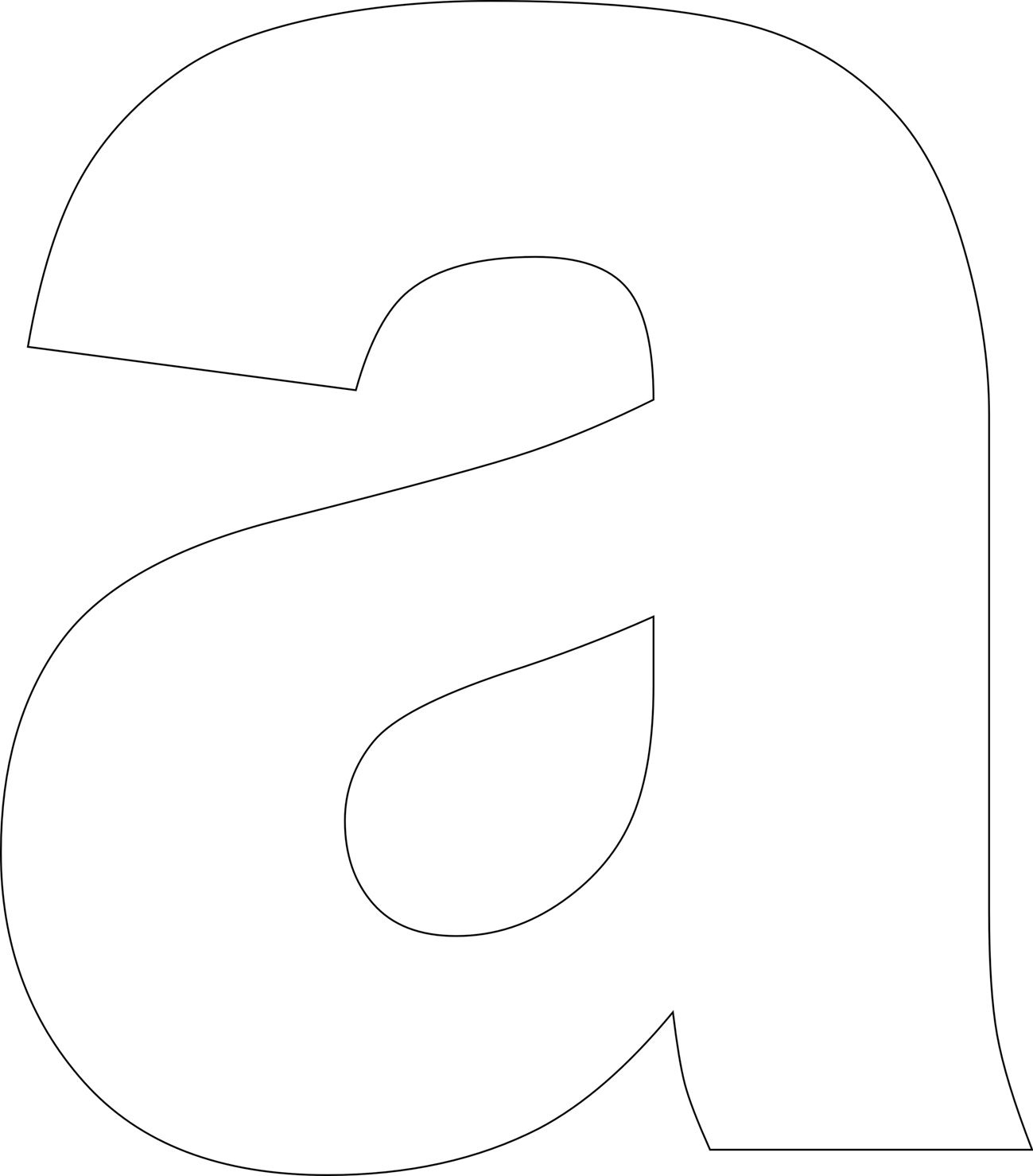 Free Printable Lower Case Alphabet Letter Template with Free Printable Alphabet Letters Upper And Lower Case Template