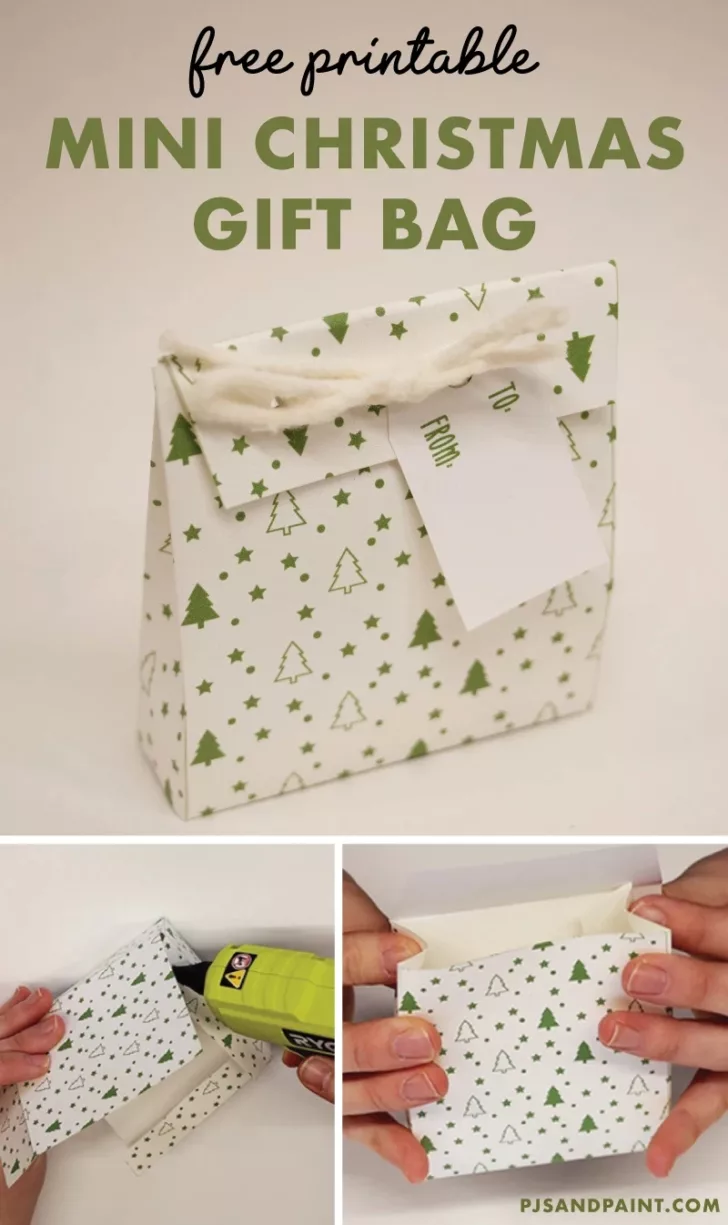 Free Printable Gift Bag Template