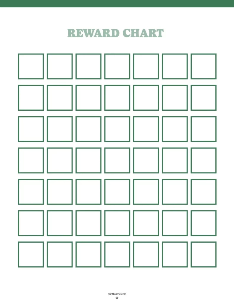 Free Printable Reward Chart - 25 Free Kids Sticker Chart Printables with regard to Free Printable Editable Reward Chart Template