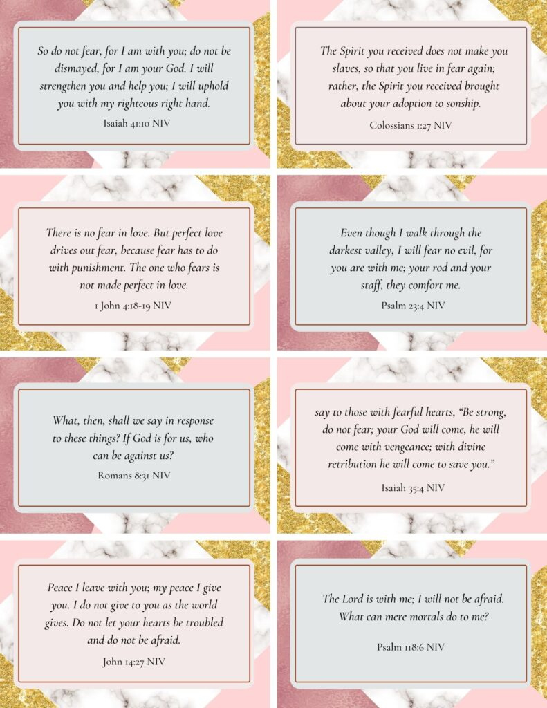 Free Printable Scripture Cards for Free Printable Bible Verse Template