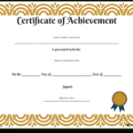 Free Printable Student Certificate And Award Templates Within Free Printable Certificate Template For Students