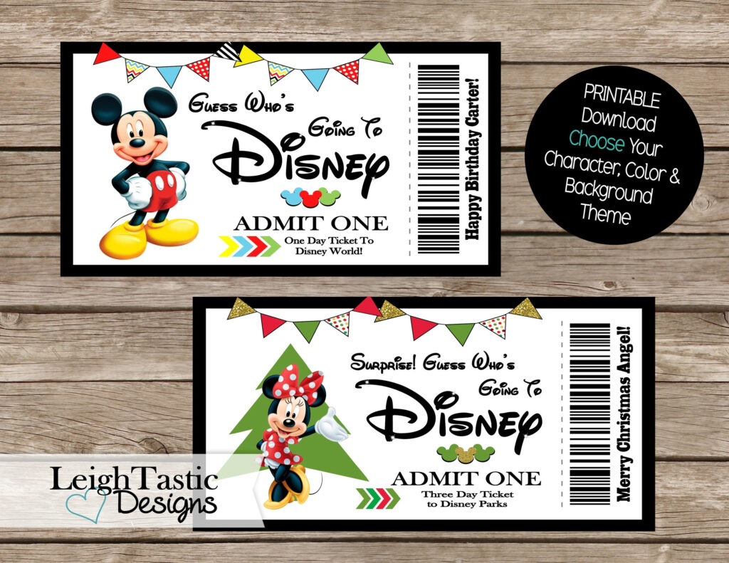 Free Printable Disney Ticket Template Template Samples free-printable-disney-ticket-template-template-samples