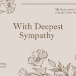 Free Printable Sympathy Card Templates To Customize | Canva With Regard To Free Printable Condolences Card Template