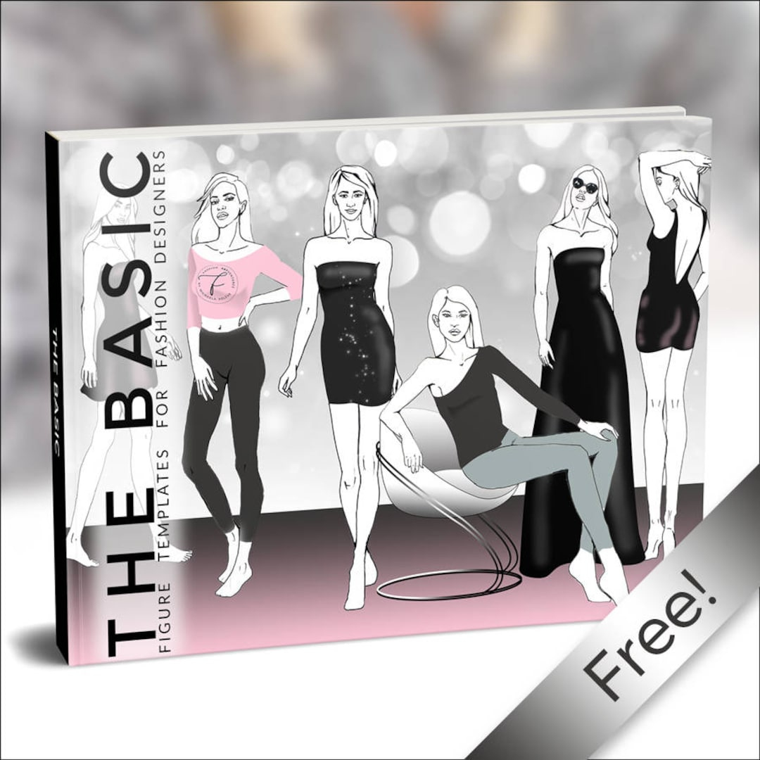 Free Printable The Basic Bundle Fashion Template, Fashion with regard to Free Printable Fashion Design Template