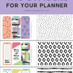 Free Printable Top Tab Dividers For Planners, Diaries And Agendas Pertaining To Free Printable Divider Tabs Template