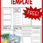 Free Printable Trifold Travel Brochure Template For Elementary And Regarding Free Printable Brochure Template For Students