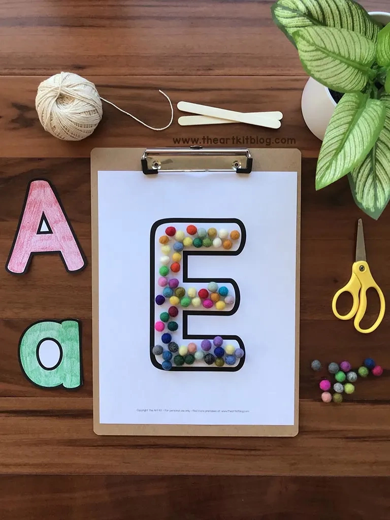 Free Printable Upper And Lower Case Alphabet Templates - The Art Kit within Free Printable Alphabet Letters Upper And Lower Case Template