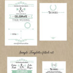 Free Printable Wedding Invitation Template Throughout Free Printable DIY Wedding Invitations Template