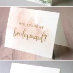 Free Printable Will You Be My Bridesmaid Cards   Pjs And Paint Intended For Free Printable Bridesmaid Proposal Template