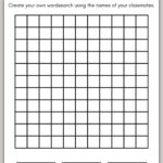 Free Printable Word Search Worksheet Templates | Canva Throughout Free Printable Blank Search Template