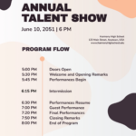 Free Program Templates, Editable And Printable In Free Printable Event Program Template