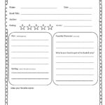 Free Simple Book Report Template   123 Homeschool 4 Me With Regard To Free Printable Book Report Template For 2Nd Grade
