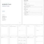 Free Simple Business Plan Templates | Smartsheet Inside Free Printable Business Plan Template