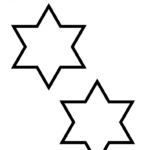 Free Star Template Printables   World Of Printables In Free Printable 6 Point Star Template