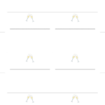 Free Table Place Card Templates Intended For Free Printable Foldable Place Card Template
