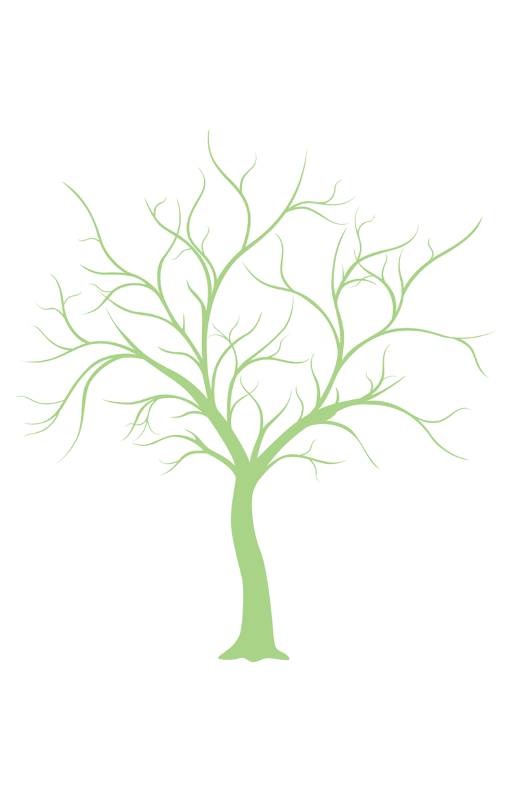 Free Wedding Thumbprint Tree Style Guest Book | Thumbprint Tree intended for Free Printable Fingerprint Tree Template