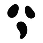 Ghost Face Template Free Printable With Regard To Free Printable Ghost Face Template