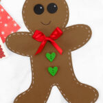 Gingerbread Man Template   Fireflies And Mud Pies Regarding Free Printable Brown Gingerbread Man Template