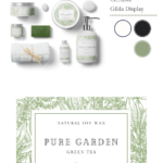 Green Botanical Vintage Cosmetic Labels — Dashleigh Template Center Regarding Free Printable Cosmetic Label Design Template