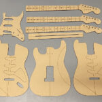 Guitar Building Templates Pertaining To Free Printable Electric Guitar Template