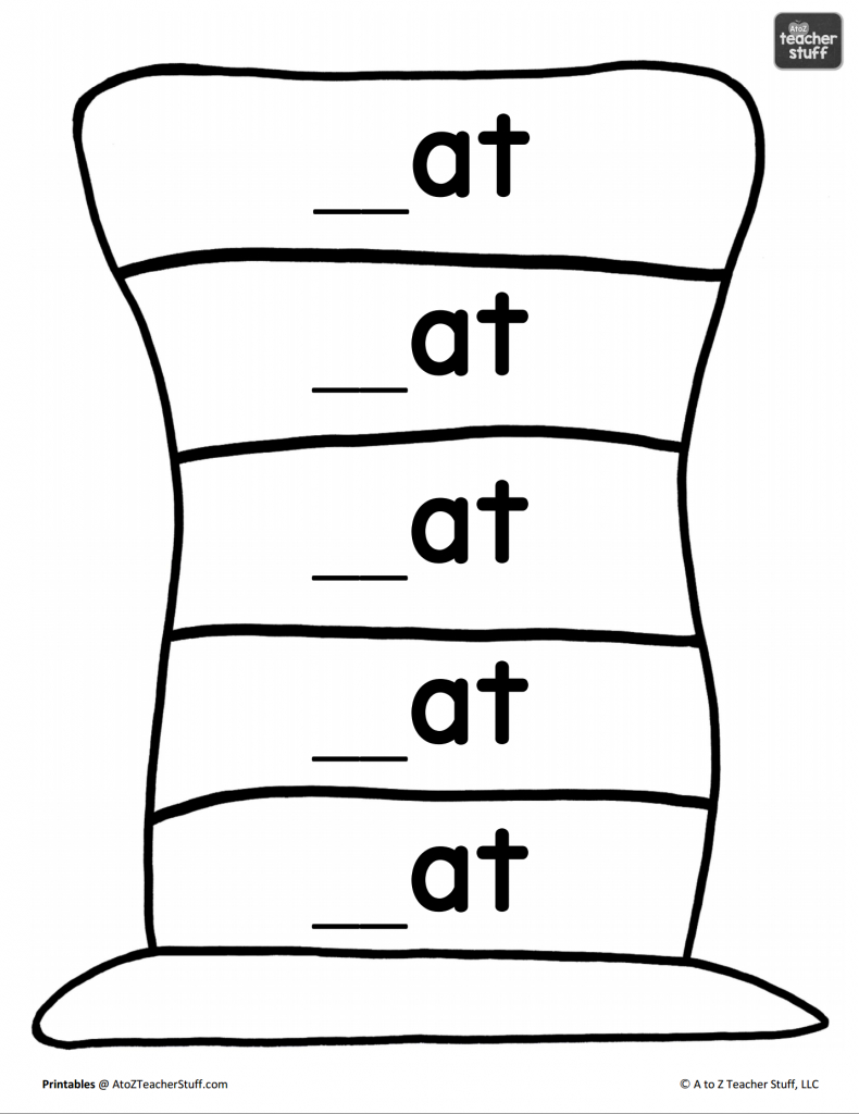 Hat Printables For Dr. Seuss, Cat In The Hat, Or Just Hats! | A To with regard to Free Printable Dr Seuss Hat Template