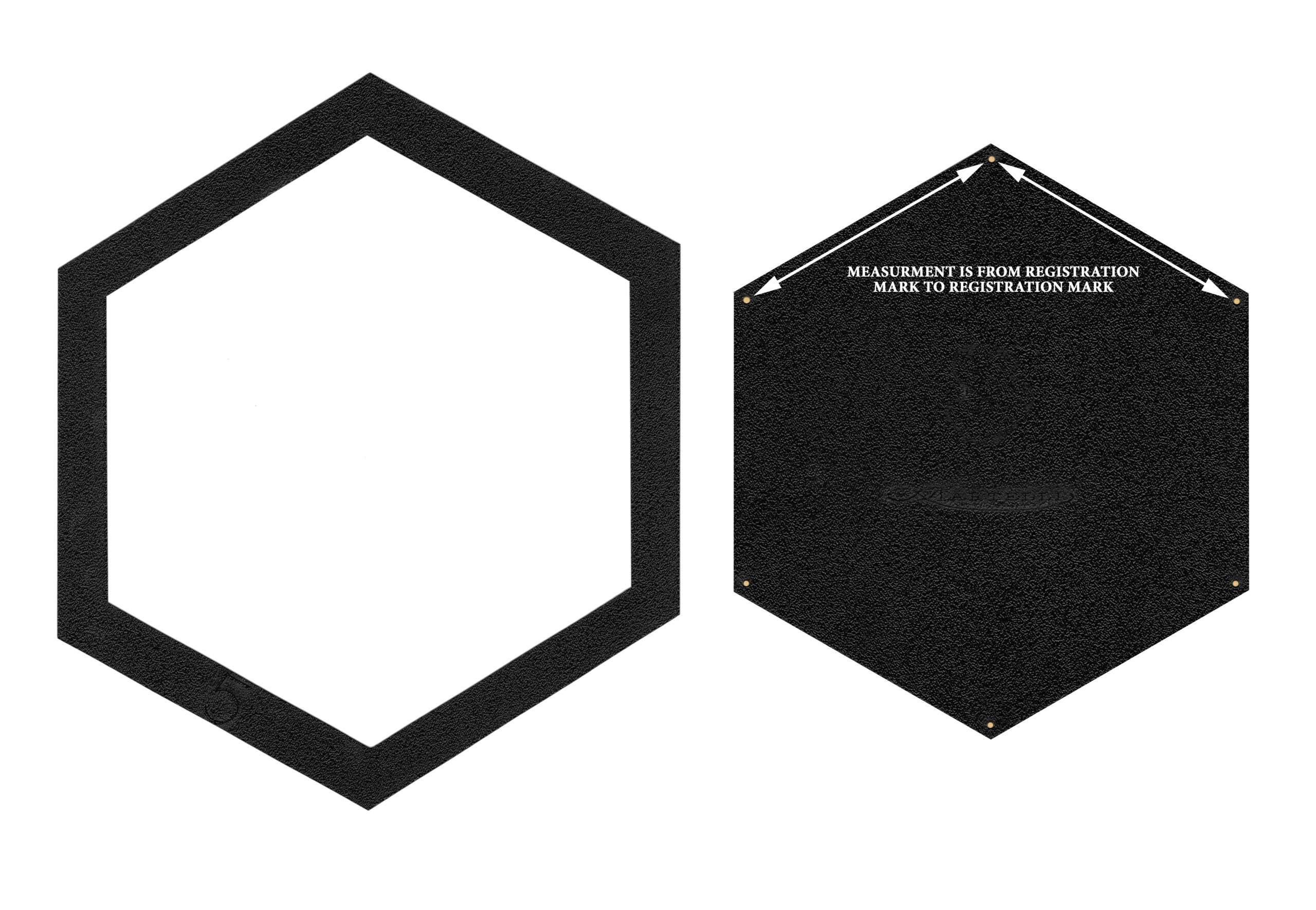Hexagon Template 5&amp;quot;-6.5&amp;quot; Individual W/Fussy pertaining to Free Printable 6 Inch Hexagon Template