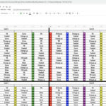 How To Create Baseball / Softball Call Sheet And Armband Software @  Www.coachingtimesavers Pertaining To Free Printable Baseball Wristband Template