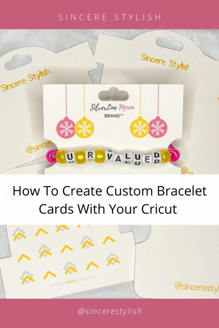 Free Printable Bracelet Card Template