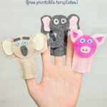 How To Make Felt Finger Puppets (Crafts For Kids)   Scattered Inside Free Printable Felt Finger Puppet Template
