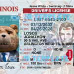 Illinois Driving License Psd Template New 1200Dpi | Driving Throughout Free Printable Blank Illinois Drivers License Template