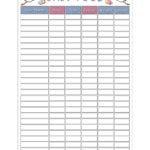 Instant Download Baby Birth Pool Guess Game Pregnancy Due Date Throughout Free Printable Baby Pool Template