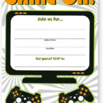Invitations – Enchanting Teepee Parties For Free Printable Gaming Party Invitation Template