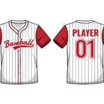 Jersey Shirt Vector Free   Cinosural International School For Free Printable Baseball Jersey Template