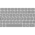Keyboard Layout Vector Art, Icons, And Graphics For Free Download Within Free Printable Computer Keyboard Template
