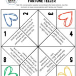 Kindness Fortune Tellers—Free Printables For Kids — Doing Good Pertaining To Free Printable Fortune Teller Template