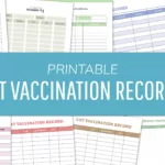 Kitten Vaccination Record Free Printable   16 Cat Vaccine Logs For Free Printable Cat Vaccination Feline Vaccination Record Template