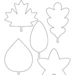 Leaf Outline   Childhood Magic Inside Free Printable Fall Leaf Template