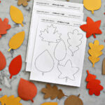 Leaf Outline   Childhood Magic Within Free Printable Fall Leaves Template