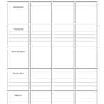Lesson Plan Templates   World Of Printables With Free Printable Blank Lesson Plan Template