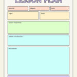 Lesson Plan Templates You Can Customize For Free | Canva Within Free Printable Daily Lesson Plan Template