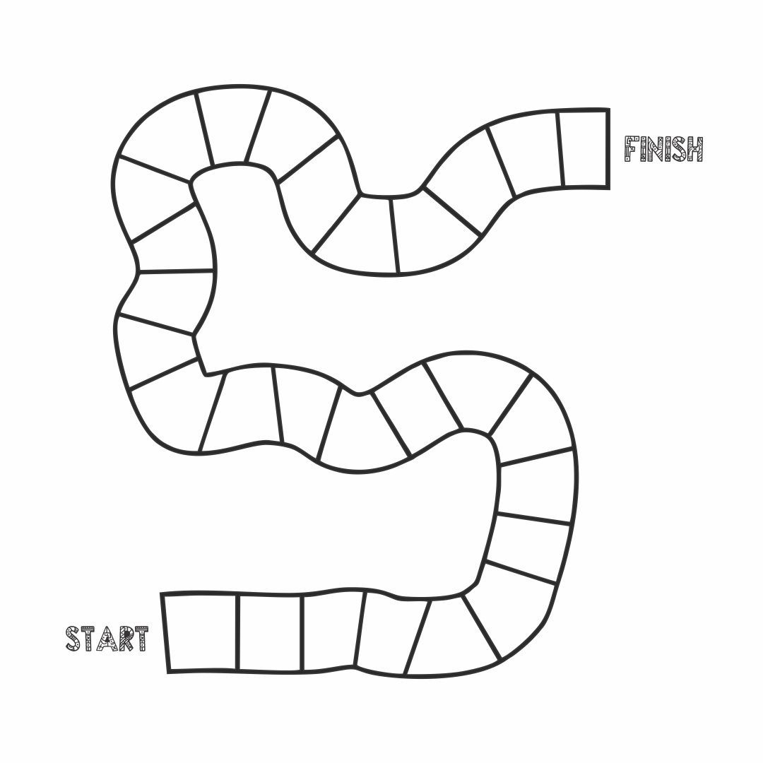 Life Board Game Template - 10 Free Pdf Printables | Printablee in Free Printable Blank Game Boards Template