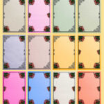 Loteria 12 Beautiful 5X7 Blank Editable Printable Reg. 5.99 On Within Free Printable Blank Loteria Template