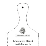 Make A Charcuterie Board With Cheap Wood   The Old Tree Cottage In Free Printable Charcuterie Board Handle Template