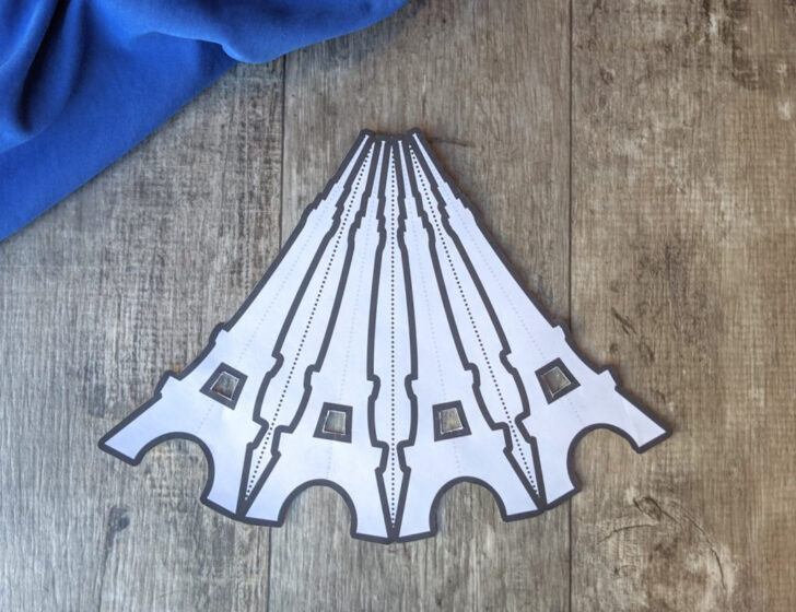 Free Printable Eiffel Tower Template
