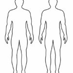 Male Body Outline   Two Males | Planerium Pertaining To Free Printable Body Outline Template